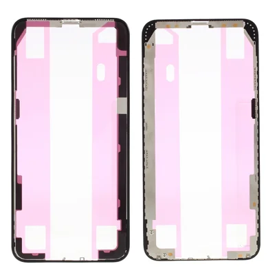 For iPhone XS Max 6.5 inch LCD Front Supporting Frame Bezel Bracket - Black