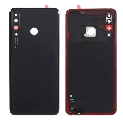 OEM Back Door Housing Replacement Part with 48MP Camera Lens Cover for Huawei P30 Lite - Black