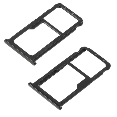 OEM Dual SIM Card Tray Holder Slot for Huawei Mate 10 Lite / nova 2i - Black