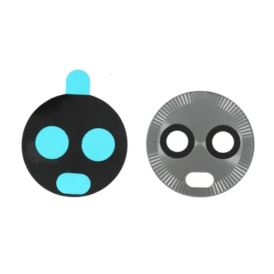 OEM Rear Camera Lens Cover with Adhesive Sticker for Motorola Moto G6 - Silver