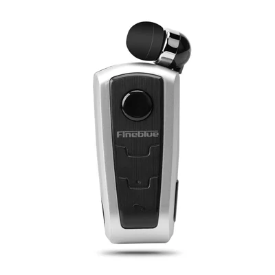 FINEBLUE F910 Flex Anruf-Vibrations-Bluetooth-Headset, flexibel, silber