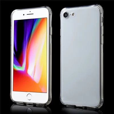 Genomskinlig TPU mobilhölje för iPhone 7/8 4,7 tum/SE (2020)/SE (2022) - Transparent