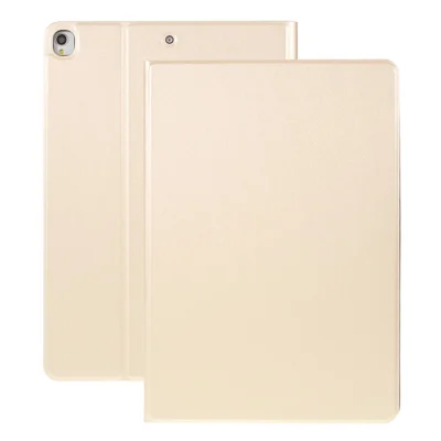 Cover protettiva in ecopelle a libro per tablet per iPad 10,2 (2021) / (2020) / (2019) / Air 10,5 pollici (2019) / iPad Pro 10,5 pollici (2017) - Oro