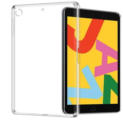 Per iPad 10.2 (2021)/(2020)/(2019) Custodia in TPU trasparente e chiara Cover per telefono cellulare Guscio di copertura