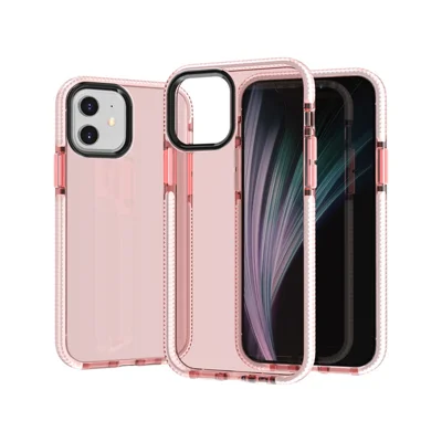 Soft TPU Phone Case for iPhone 12 Pro/12 - Pink