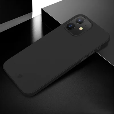 X-LEVEL Wing Series Ultra Thin Matte PP Phone Casing for iPhone 12 mini - Black