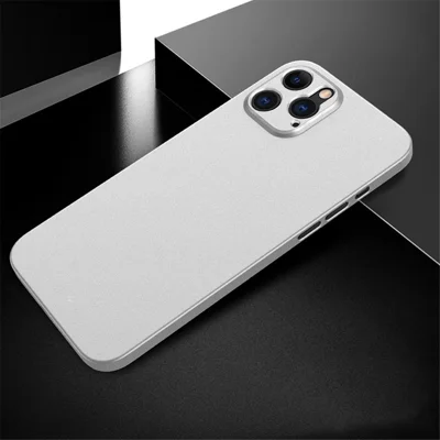 X-LEVEL Wing Series Precise Cut-Out PP Ultra-Slim Cell Phone Case for iPhone 12 Pro - White