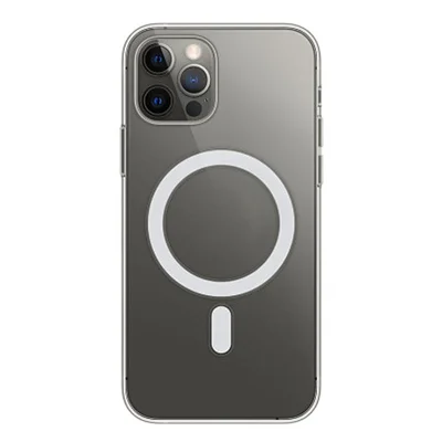 Прозрачный магнитный акриловый + ТПУ комбо-гибридный чехол для iPhone 13 Pro 6.1 дюйма