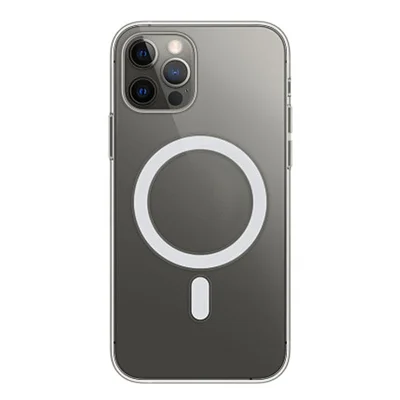 Acrylic + TPU Combo Hybrid Cover with Magnetic Charging Function for iPhone 13 Pro Max 6.7 inch