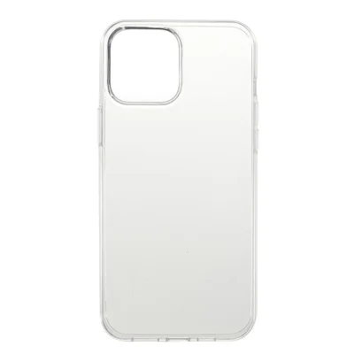 For iPhone 13 Pro 6.1 inch Soft TPU Crystal Transparent Shockproof Phone Case - Transparent