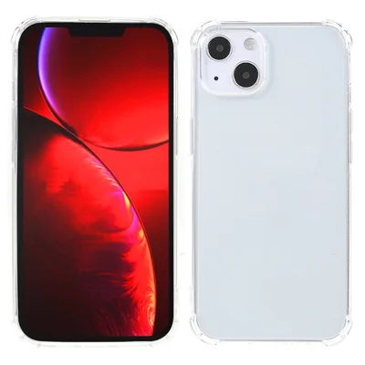 Four Corners Cushioned Lightweight Ultra Clear TPU Phone Cover Shell for iPhone 13 mini 5.4 inch