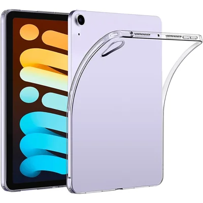 Тонкий гибкий прозрачный ударопрочный защитный чехол из ТПУ для iPad mini (2024) / mini (2021)