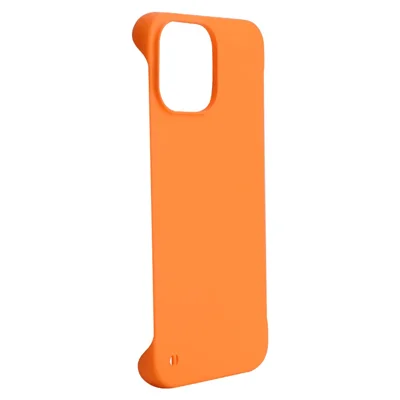 ENKAY HAT PRINCE Rubberized Matte Frameless Anti-scratch Hard PC Phone Case Shell for iPhone 13 mini 5.4 inch - Orange