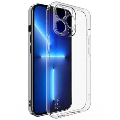 IMAK UX-5-serie TPU-hoesje voor iPhone 13 Pro Max 6,7 inch, Stootvrij transparant beschermmobielhoesje