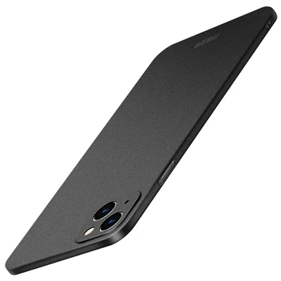 MOFI Shield Matte Series for iPhone 14 6.1 inch Anti-scratch Phone Case Ultra Slim Hard PC Back Cover - Black