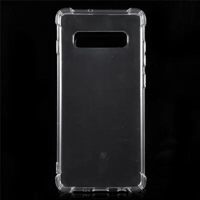 Drop-Proof Crystal Clear TPU Back Phone Casing for Samsung Galaxy S10 Plus