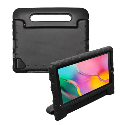 Shockproof Handle Stand EVA Case for Samsung Galaxy Tab A 8.0 (2019) T290 T295 / Tab A7 Lite 8.7-inch T220 T225 - Black