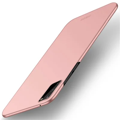 MOFI Shield Matt Hårdplastfodral för Samsung Galaxy S20 4G/S20 5G - Rosenbronse