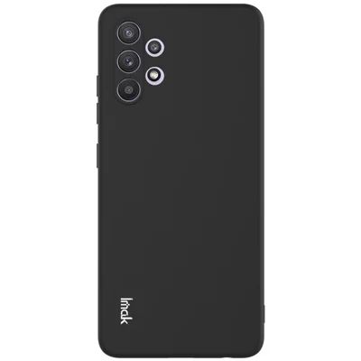 IMAK UC-2 Serie Anti-Kras Kleurrijke Zachte TPU Hoesje voor Samsung Galaxy A32 4G (EU-versie) - Zwart