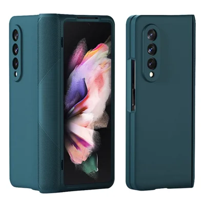 Anti-Drop Shock-Absorbed Phone Protective Cover Case for Samsung Galaxy Z Fold3 5G - Green