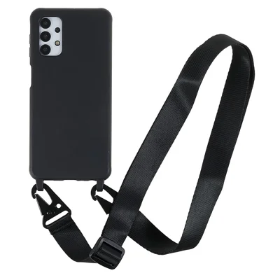 For Samsung Galaxy A13 5G / A04s 4G (164.7mm) Silky Touch Matte Frosted Phone Case Scratch-Resistant Soft TPU Back Cover - Black