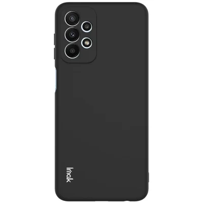 IMAK UC-2 Series for Samsung Galaxy A23 5G (Global Version) / 4G Skin-touch Solid Color Durable TPU Phone Case Protective Shell - Black