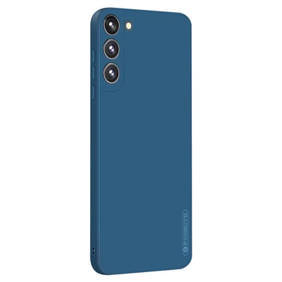 PINWUYO For Samsung Galaxy S23 Smooth Flexible TPU Cover Precise Cutouts Drop Protection Non-Slip Phone Case - Blue