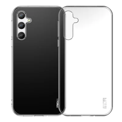 MOFI Soft TPU Phone Case for Samsung Galaxy A34 5G, Anti-scratch Transparent Phone Cover