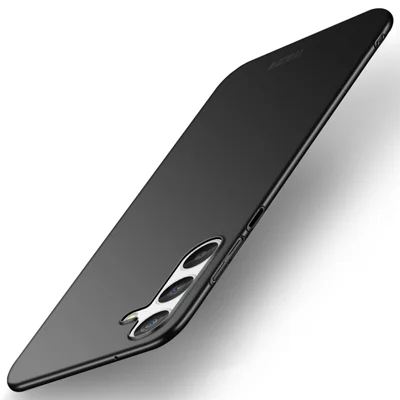 MOFI JK PC-serie-1 Shield voor Samsung Galaxy A14 5G / 4G telefoonhoesje, antislip matte afwerking, harde PC-cover - Zwart