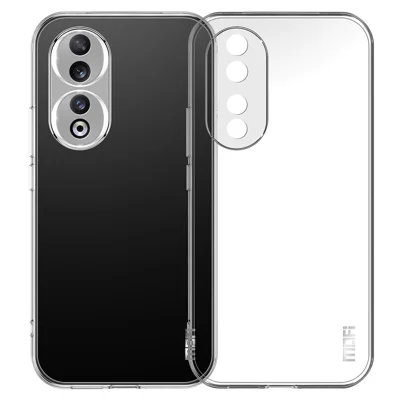 MOFI til Honor 90 blød TPU telefonbeskytning mod ridser gennemsigtig smartphone taske