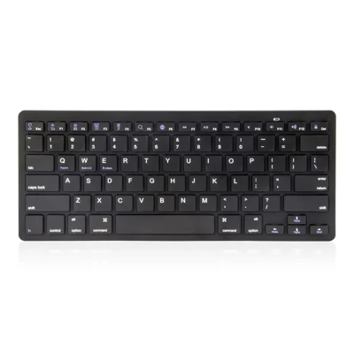 Kabellose Bluetooth-kompatible 3.0 Tastatur Appk78 für iPhone iPad Samsung Smartphone Tablet Laptop - Schwarz