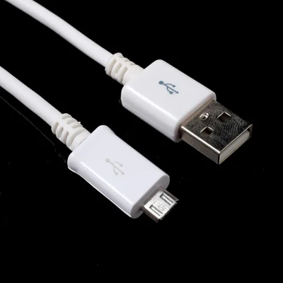 Tania tańszy kabel danych do ładowania mikro USB 1 m - biały
