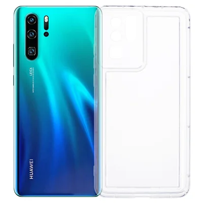 Crystal Clear Drop-Resistant TPU Mobile Shell for Huawei P30 Pro