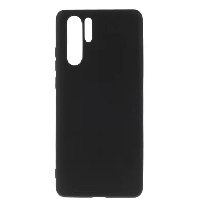 Matte TPU Cover Soft Mobile Phone Shell for Huawei P30 Pro - Black