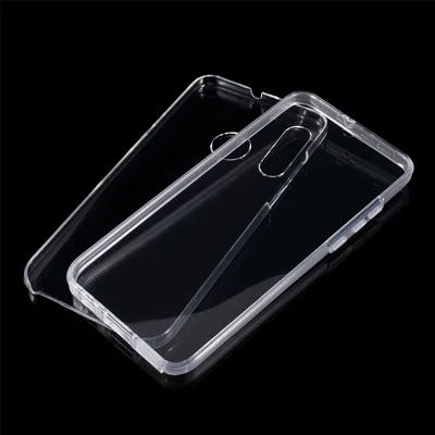 Detachable 2-in-1 Clear PC+TPU  Phone Case Cover for Huawei P30 Lite/nova 4e/P30 lite New Edition
