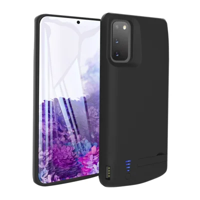 5000mAh Battery Charging Cover with Kickstand for Samsung Galaxy S20