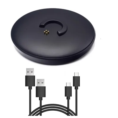 Dock di Ricarica Supporto Base Caricatore Altoparlante Bluetooth Compatibile per Bose Soundlink Revolve+ - Nero