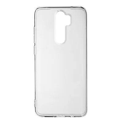 Transparent blød TPU-skærm med anti-rutsch inderside til Xiaomi Redmi Note 8 Pro