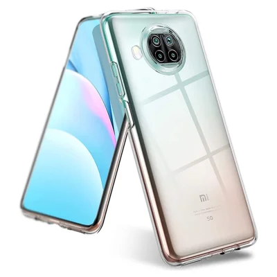 For Xiaomi Mi 10T Lite 5G Anti-fingeraftryk Gennemsigtig Klar TPU Skal Case