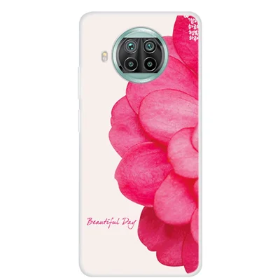 Funda de Teléfono TPU con Impresión de Patrón para Xiaomi Mi 10T Lite 5G/Mi 10i 5G/Redmi Note 9 Pro 5G - Flor