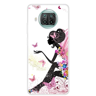Pattern Printing TPU Phone Cover Case for Xiaomi Mi 10T Lite 5G/Mi 10i 5G/Redmi Note 9 Pro 5G - Beauty