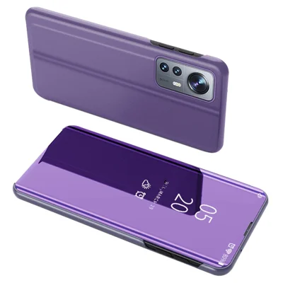 For Xiaomi 12 Pro 5G / 12S Pro 5G / 12 Pro (Dimensity) 5G S22 Ultra 5G Flip Leather Cover with Stand Full Body Protective Phone Case - Purple Blue