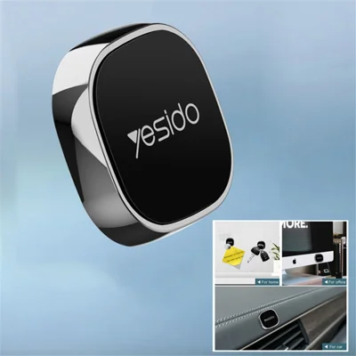 YESIDO C81 Mini Magnetic Suction Mobile Phone Bracket - Black