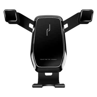 M1 Car Air Vent Outlet Mount 360 Degree Rotatable Gravity Phone Holder Stand Bracket - Black