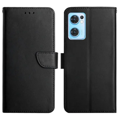YukeTop Cover Flip In Pelle PU Con Portafoglio Per Oppo Find X5 Lite – Blu, Supporto E Slot Carte - 2