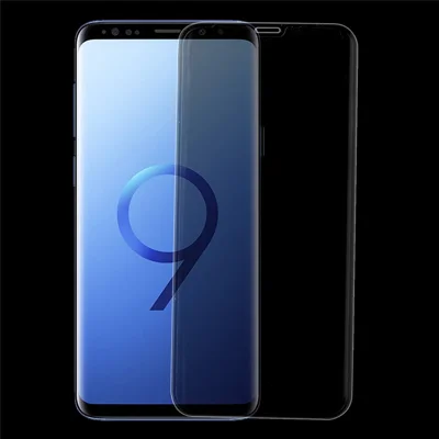 Full Coverage Tempered Glass Screen Protector for Samsung Galaxy S9 Plus SM-G965 - Transparent