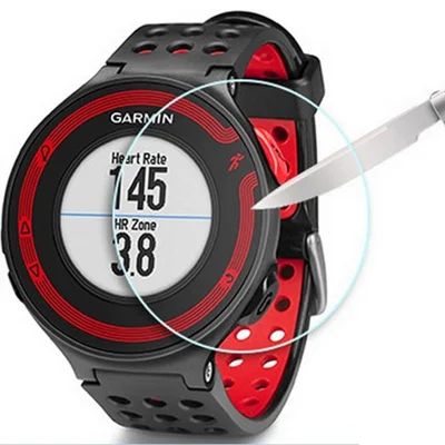 0,3 mm 9H Gepolijst glas schermbeschermer voor Garmin Forerunner 220/225/230/235/620/630