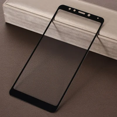 RURIHAI 0.26mm 2.5D Curved Tempered Glass Full Size Screen Protector Film for Xiaomi Redmi 5 - Black