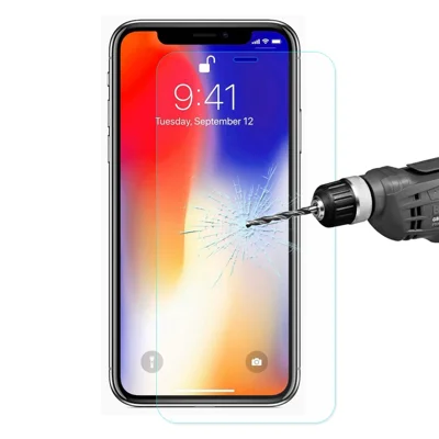 ENKAY HAT PRINCE 0.26mm 9H Tempered Glass Screen Protector for iPhone (2019) 6.1" / XR 6.1 inch Arc Edge
