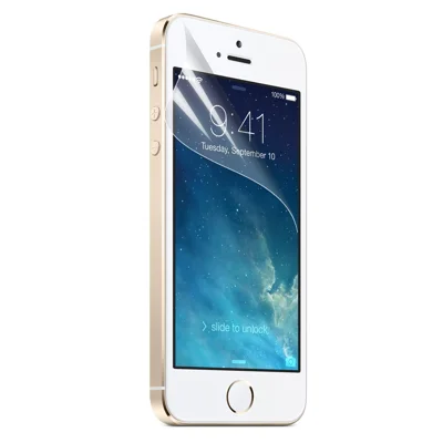 فيلم حماية شاشة LCD شفاف فائق لهاتف iPhone SE